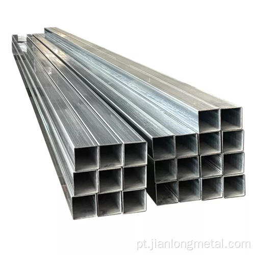 Q345b Galvanizado quadrado e tubo de aço retangular